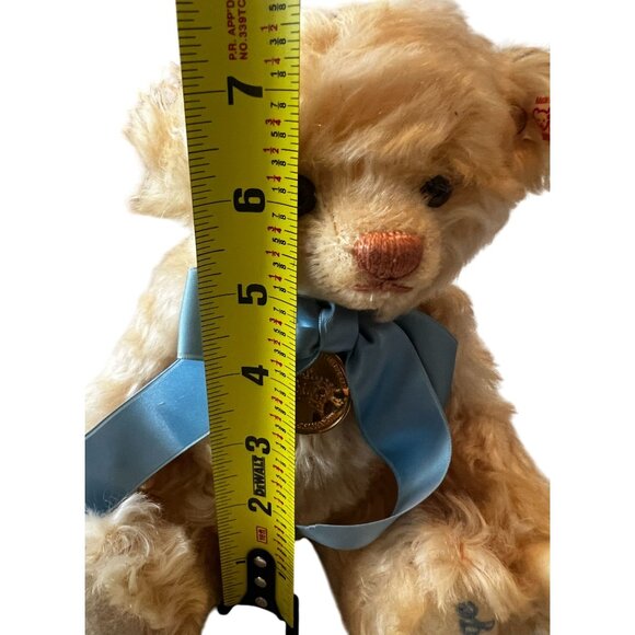 Steiff Teddy Bear George Royal Baby Limited Edition 664113 Mohair w/Tag - Picture 7 of 10